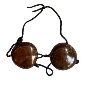 Coconut Shell Bra/ Swim top